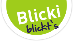 Blicki blickt's Logo